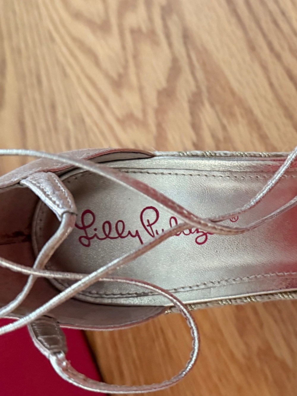 Lilly Pulitzer Aleena Wedge (8) - Picture 4 of 16